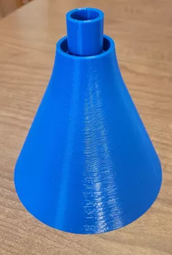 Funnel for resin printer