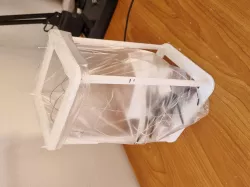 Garbage can for 3D garbage