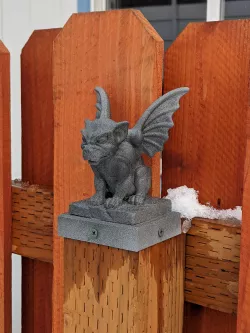 Gargoyle Fence Post Toppers