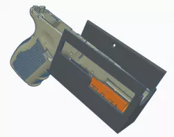 Glock 19 Wall Holder (For Use with Streamlight TLR-7 / TLR-7A)