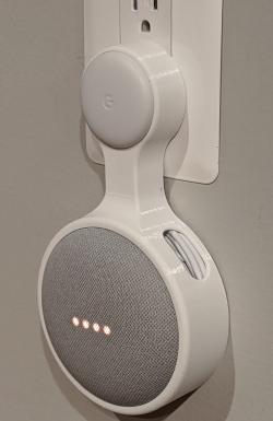google mini wall plug mount 3D Models | Page 1 | STLFinder