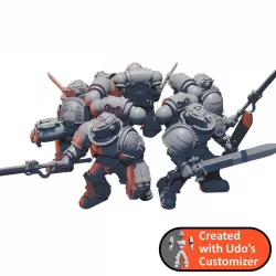 Grey Space Soldiers