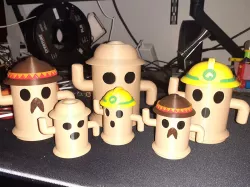 Gyroid Variety Containers