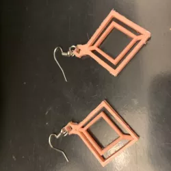 Gyroscopic Earring 
