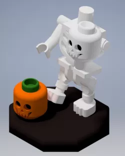 Halloween Lego Skeleton