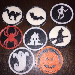 Halloween Medallion Collection