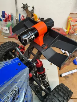 Halter für Taschenlampe auf Reely Generation X 6S Brushless 1:8 RC Modellauto Elektro Buggy