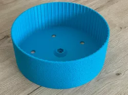 Hamster wheel with bearing