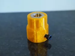 Hip Flask adaptor for cup turner