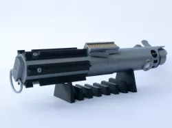 Horizontal display stand for lightsaber hilt