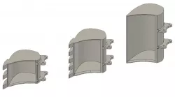 Huina Excavator Buckets (Reg, Sand, Trench)