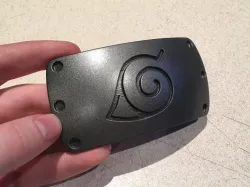 Konoha headband plate