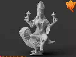 Lakshmi on Uluka the Owl
