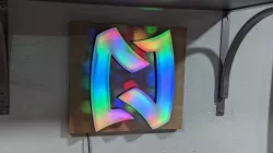 LED Letter J