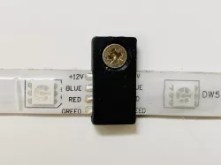 LED strip - clamp clip holder