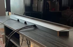 LG OLED C1 65" Riser Stand and Cable Organizer