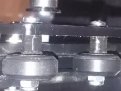 Long eccentric spacer for Tronxy X5S