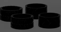 Longboard wheel addon for 90mm wheels
