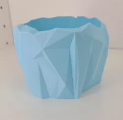 Low-Poly Rock Planter