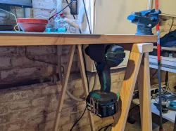 Makita drill hanger