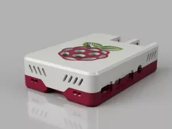 Malolo's screw-less / snap fit Raspberry Pi 4 Model B Case & Stands