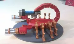 Mechanical heavy weapons scorpion