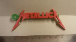 Metallica Logo Keychain