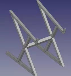 Minimalist Tall Laptop Stand