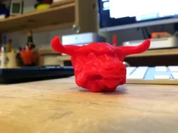 Minotaur head
