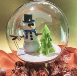 Mr Snow Snowglobe