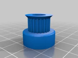 My Customized Parametric pulley - lots of tooth profiles