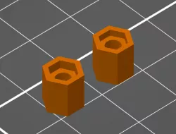 Nand Reader Legs - M2.5 Nut Leg & Tightening Tool