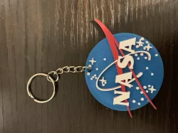 NASA Keychain