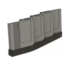 NES Cartridge holder x4