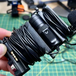 Over-Engineered BOYA Lavalier Microphone & Batteries Holder