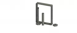 Papper roller tension stand