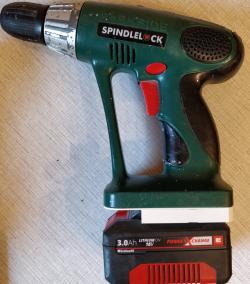 Adapter: Bosch Power4All batteries to Einhell 18-V drill by Joerg_H, Download free STL model