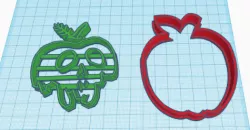 Poison Apple Cookie Cutter