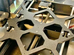 Prusa i3 MK2/3/S/+ Y Chassis Integrated Bushings (and Bearing Straps)