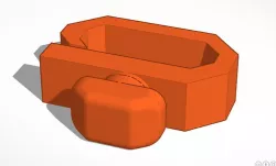 Prusa i3 MK3 / MK3S / MK3S+ LCD flat cable clip