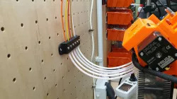 Prusa i3mk3 MMU2 teflon tube inlet wall mount