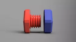 PTFE Tube Mount (Replacement for pneumatic connectors)