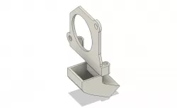 Radial fan mount for ReprapPro Mendel Print Cooling