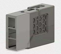 Raspberry Pi 3B+ Case with an Prusa i3 MK3/s/+ Mount and T-Slot Mount M3 Holes