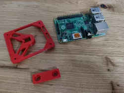 Raspberry Pi wall mount