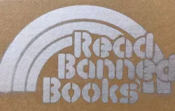 Read Banned Books Stencil