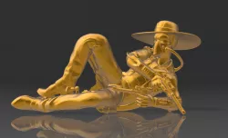 Recumbent Cad Bane
