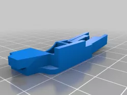 Retaining latch for Silvercrest SHSS 16 A1 vacuum cleaner