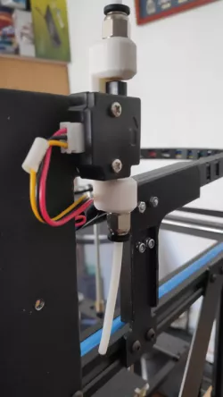 Reverse bowden for the Tronxy X5SA