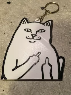 RipNDip Cat, Lord Nermal, Keychain,